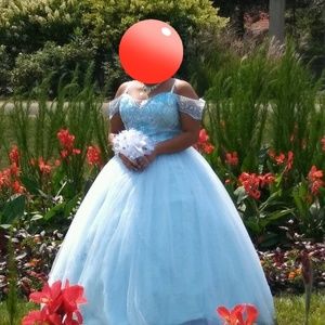 Quinceañera ball gown